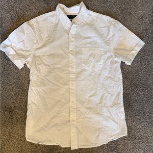 Banana Republic White Casual Button Down Shirt